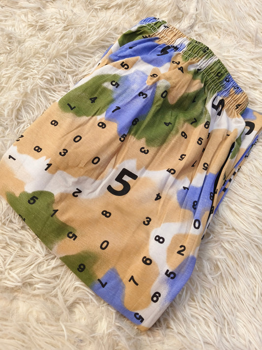 Multi colour night pant 3XL/4XL