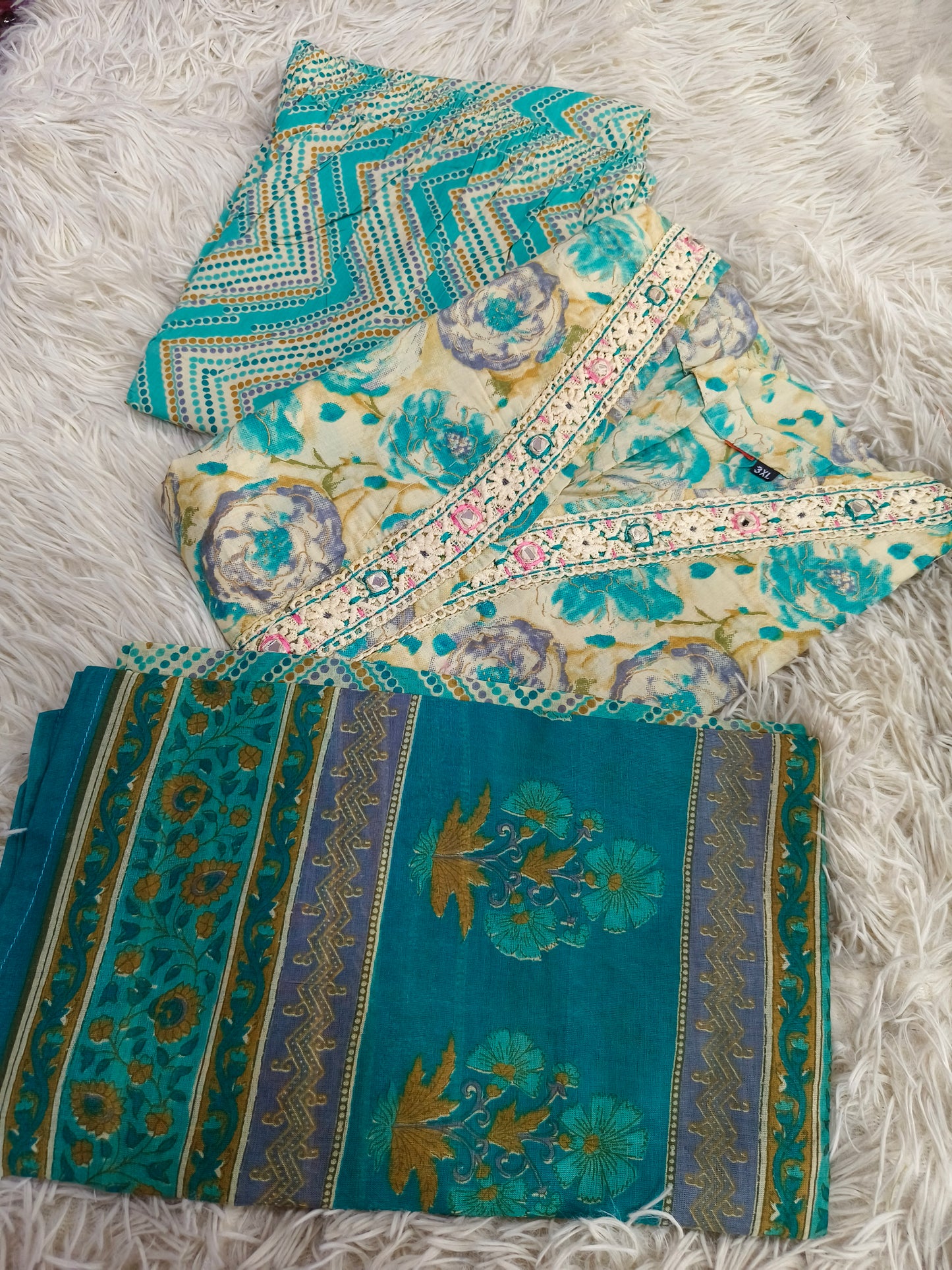 Blue Pure cotton Set