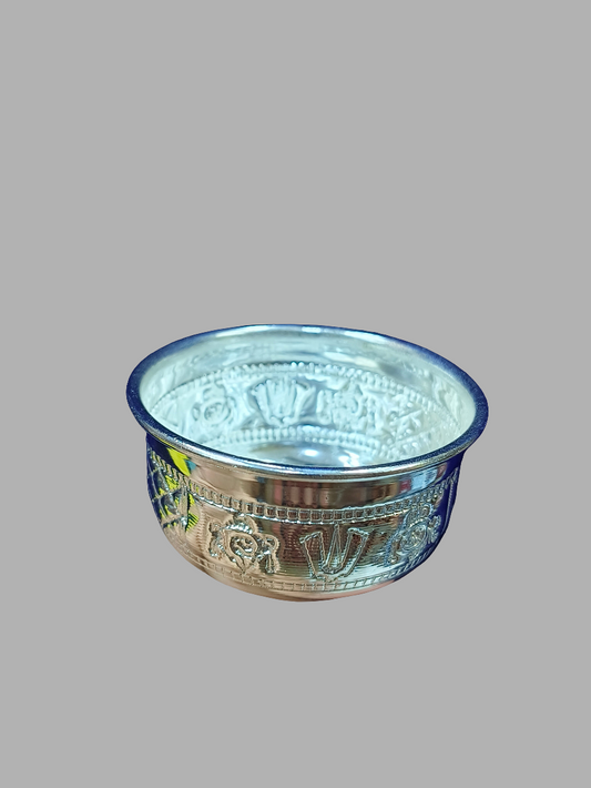 Pure German Silver bowl 35gm