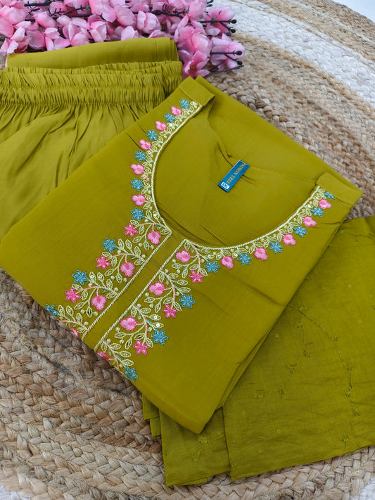 Yellow Elegant designer suit
