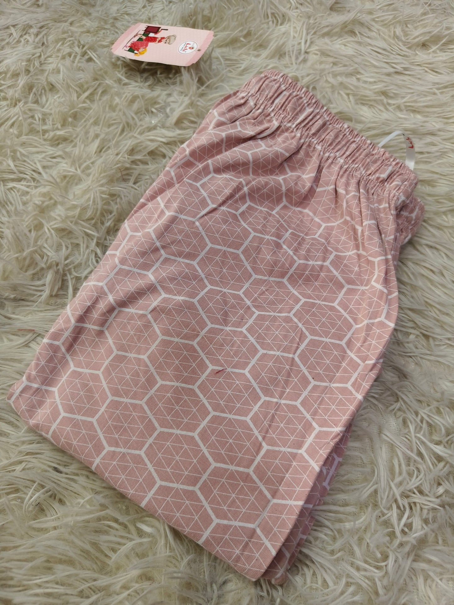 Light peach colour night pant 3XL