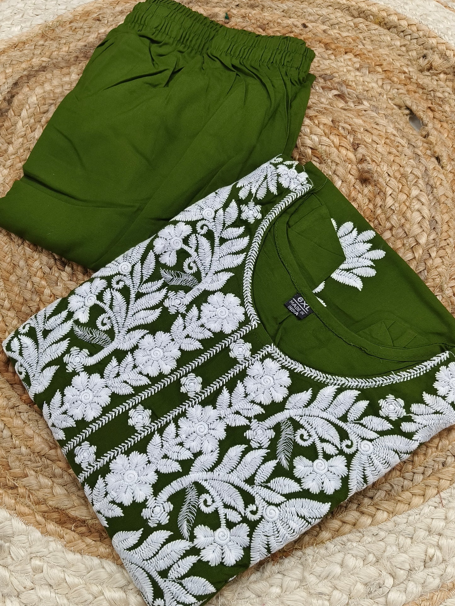Green Elegant Cord set