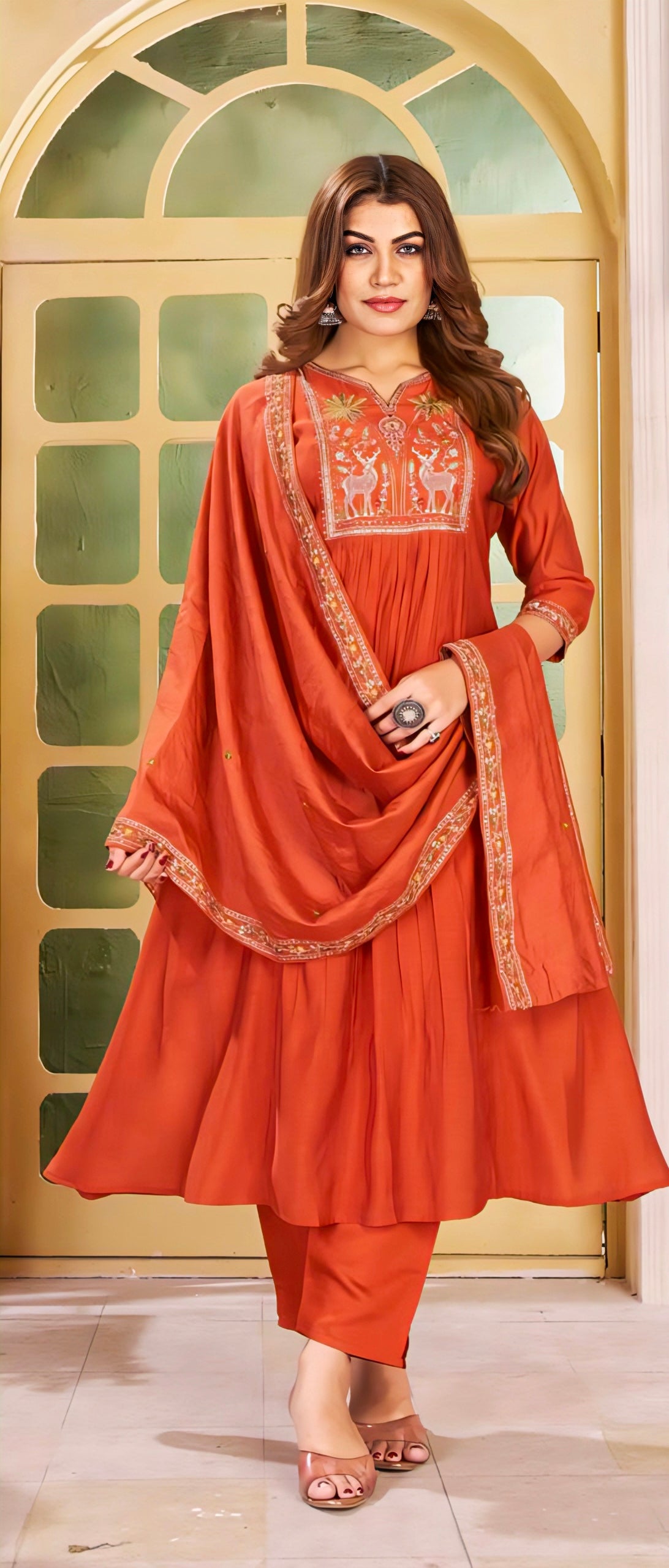 Rustic Orange Eelgent designer suits
