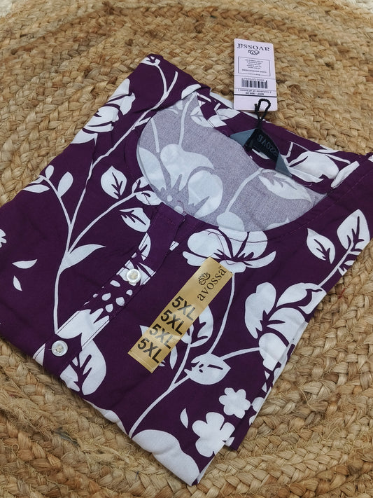 Wine Rayon straight kurta