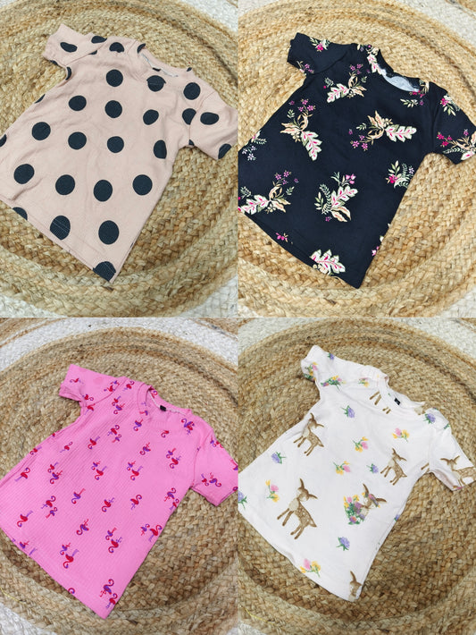 Kids Combo T shirt (4) size - S