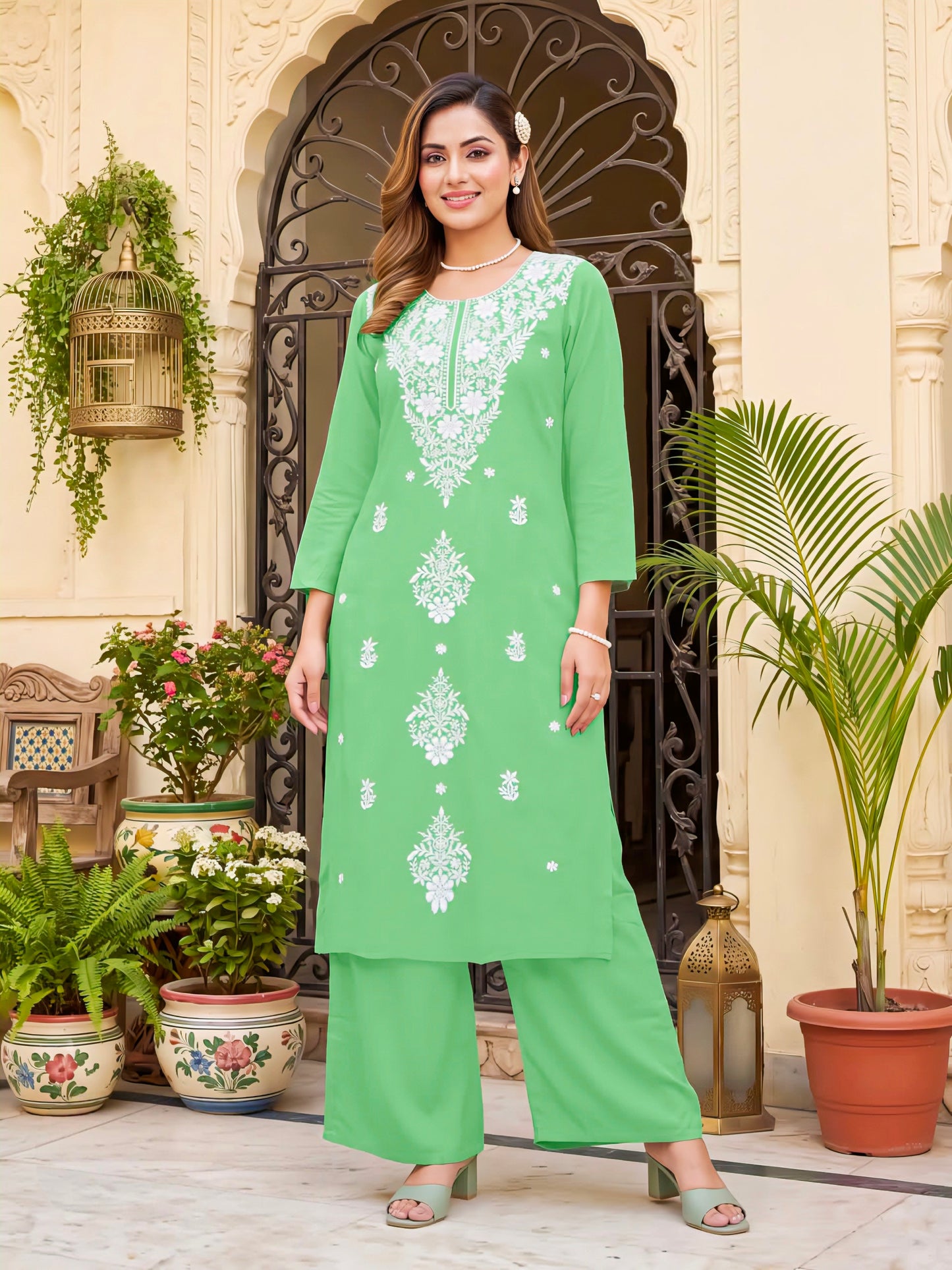 Green Elegant Cord set