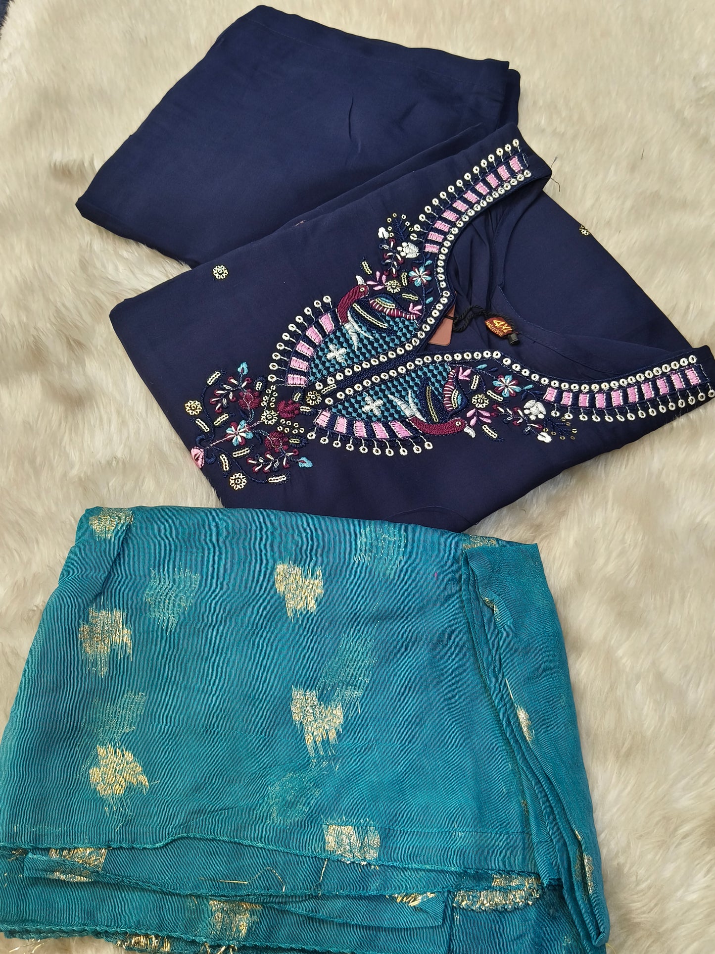 Navy blue Elegant designer suit
