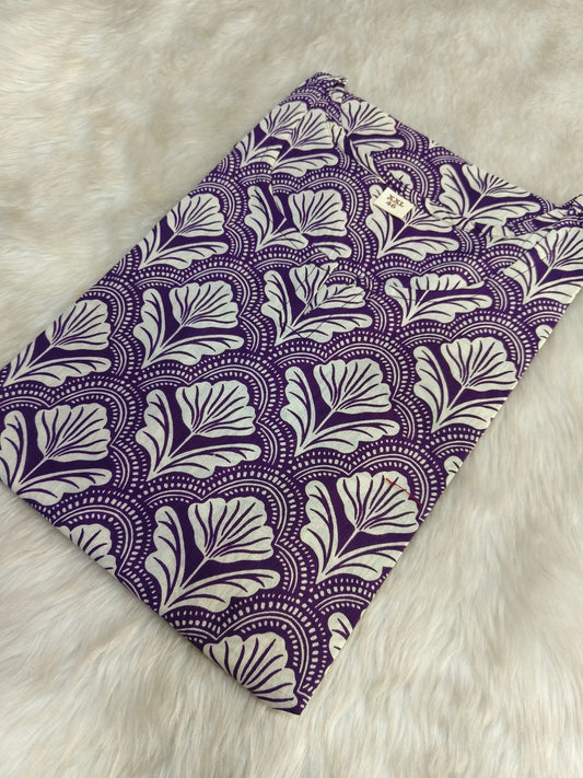 Purple Cotton short Kurtis