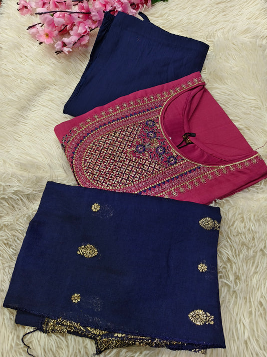 Navy With Pink Eelgent designer suits