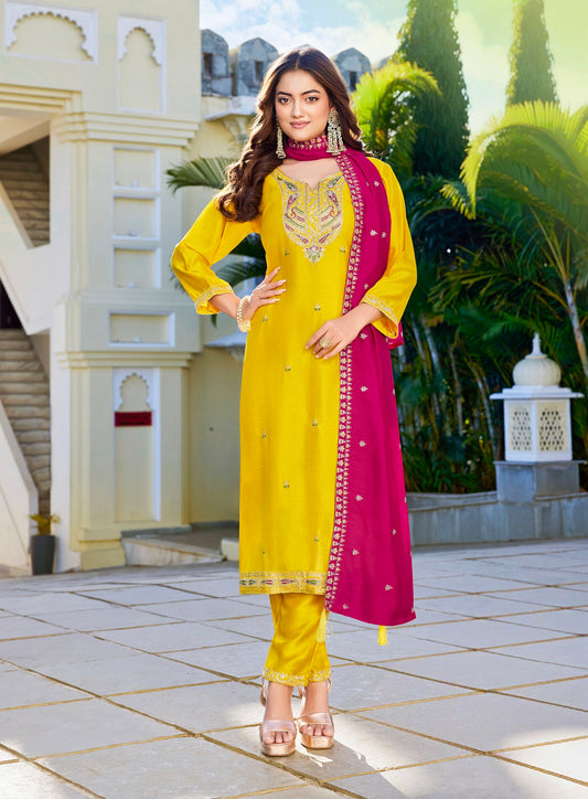Yellow Elegant designer suits
