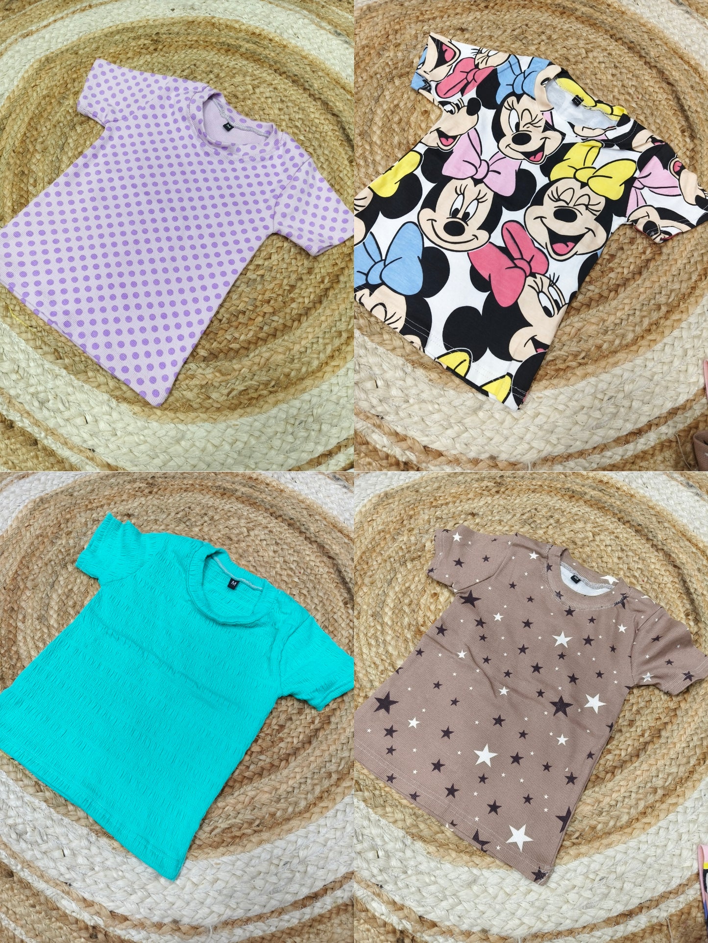 Kids Combo T shirt (4) size - M