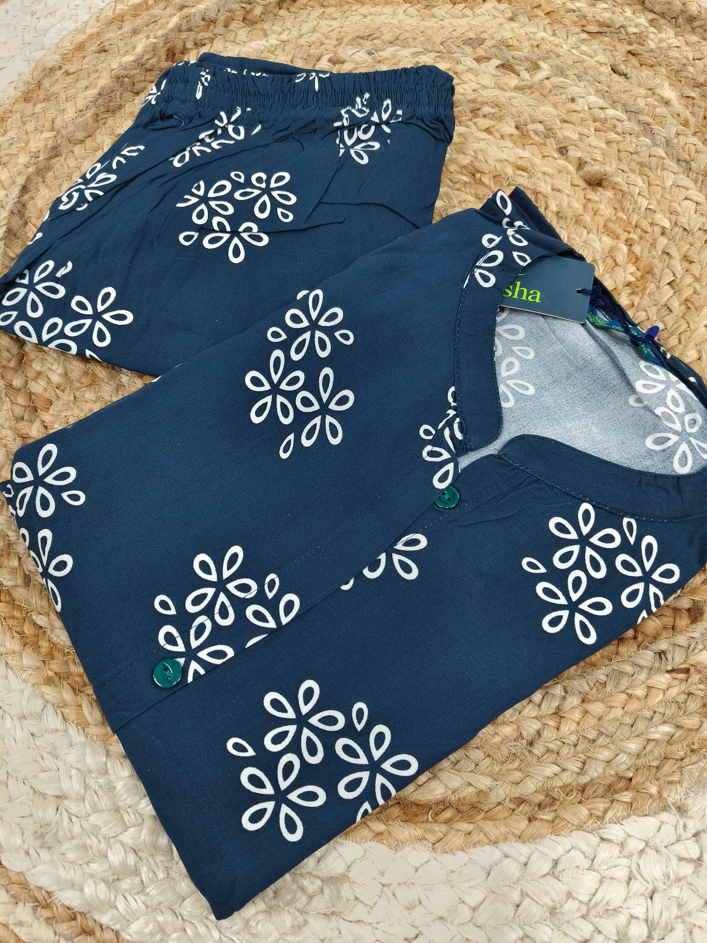 Teel rayon cord set
