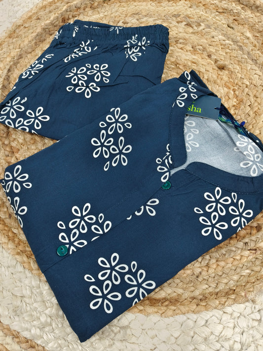 Teel rayon cord set