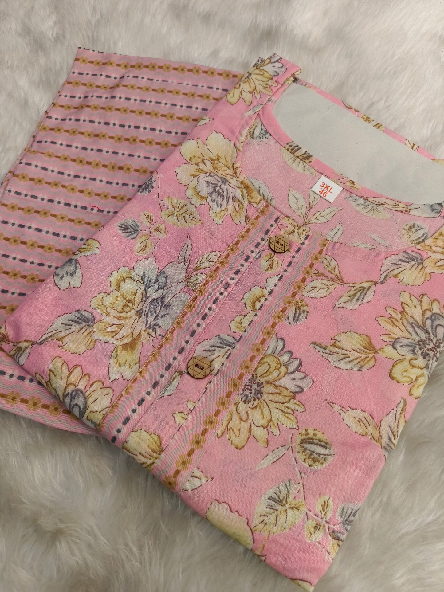 Pink Two piece cord sets