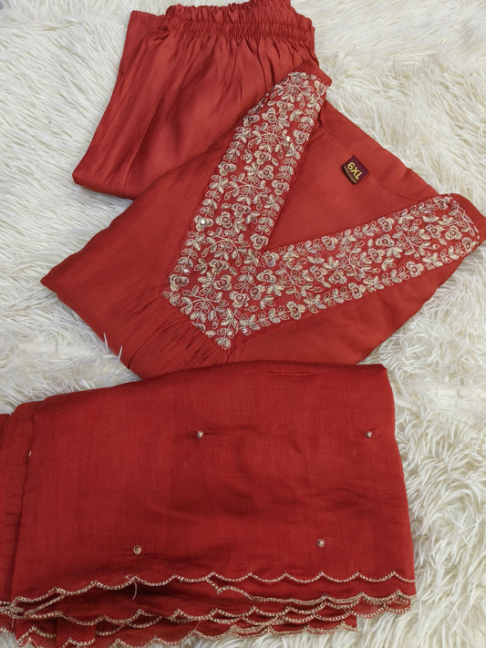 Rustic Red Elegant designer suits