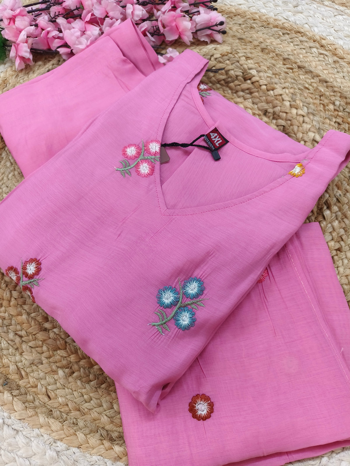 Baby Pink Elegant designer Aline suit