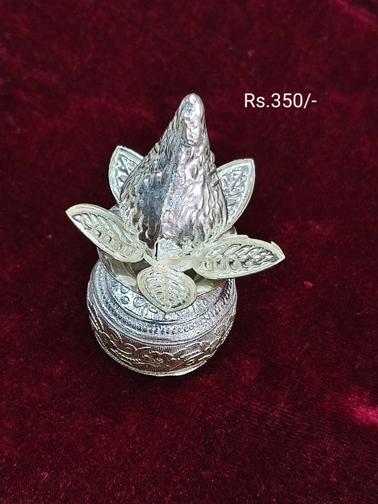 Beautiful German Silver Kalash with Coconut