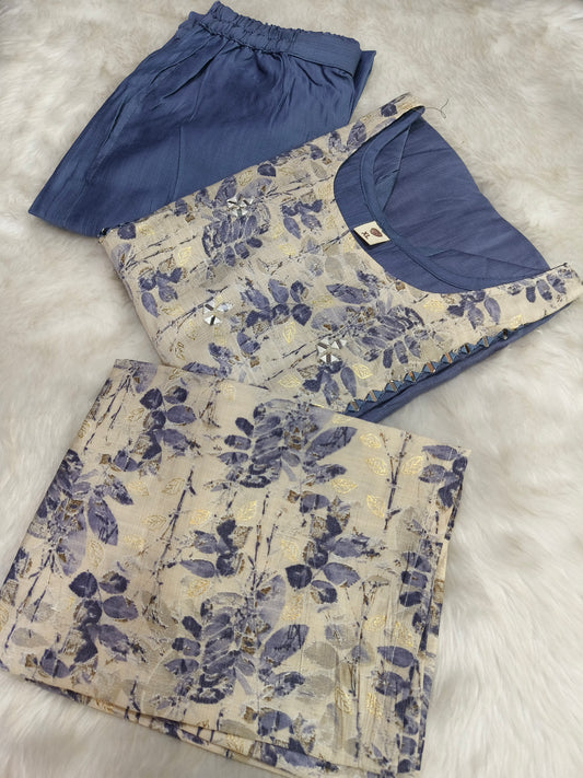 Grey designer salwar suit