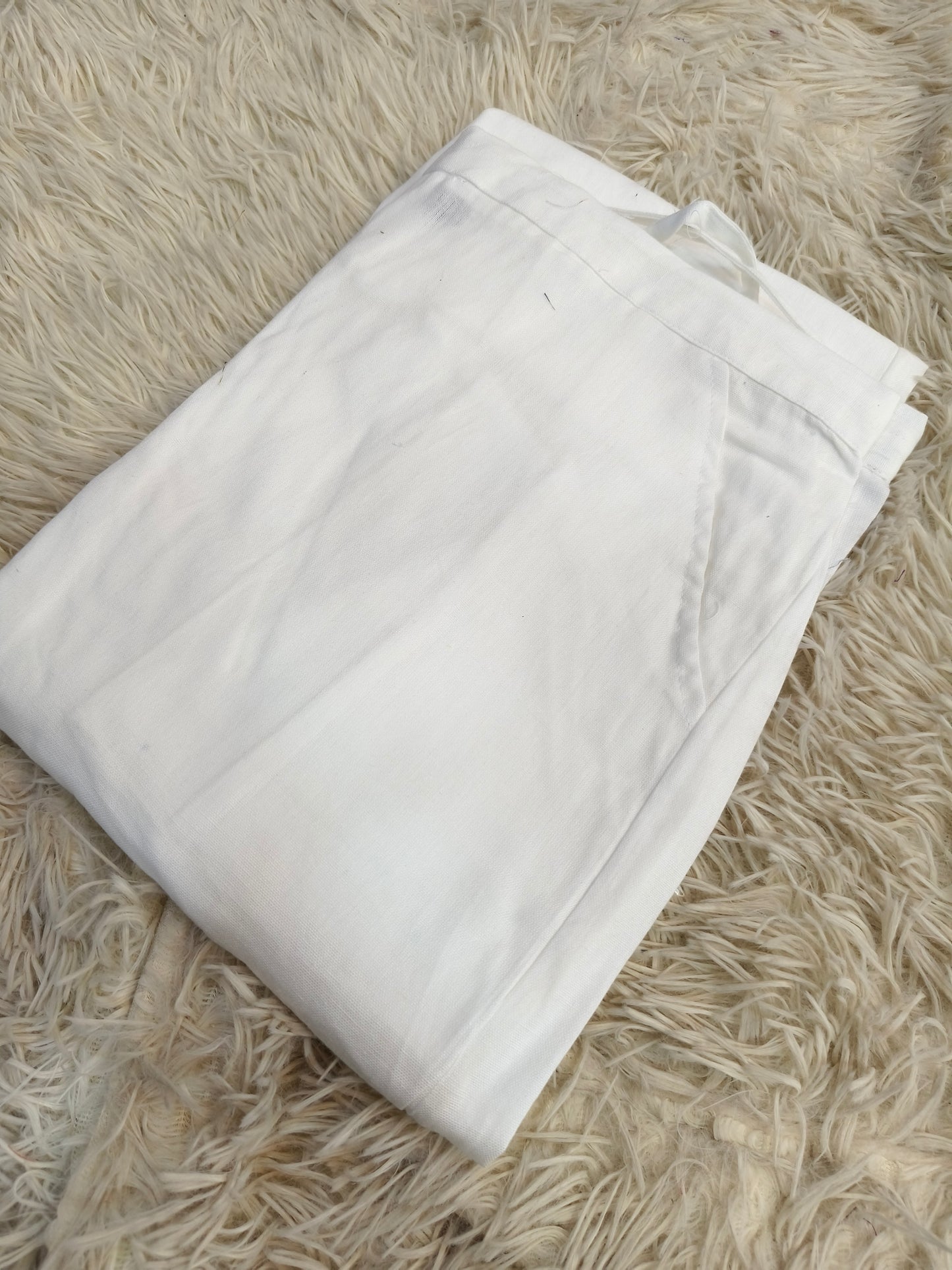 White Cotton Pant
