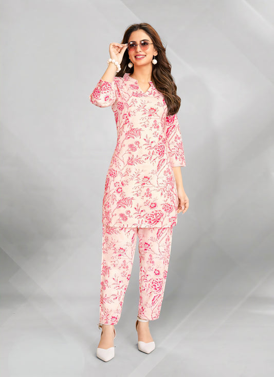Light Pink Cotton Cord sets