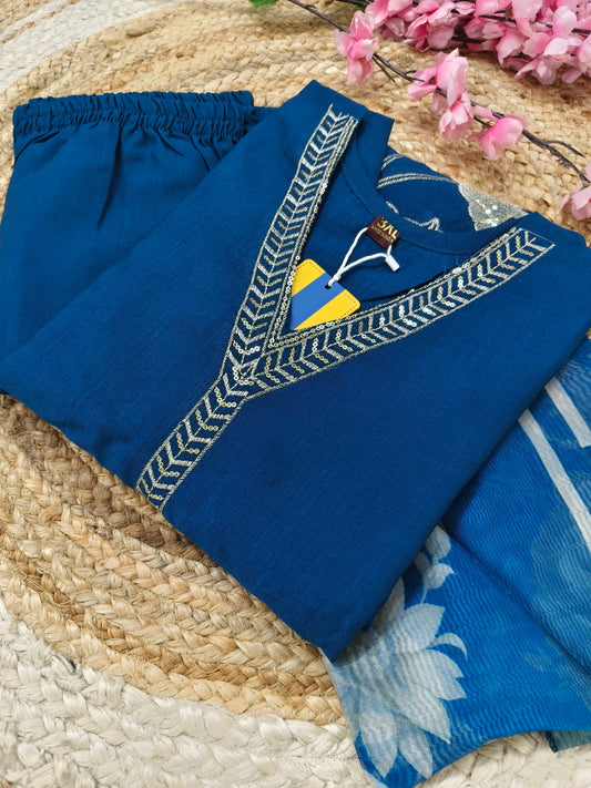 Blue Elegant designer suit