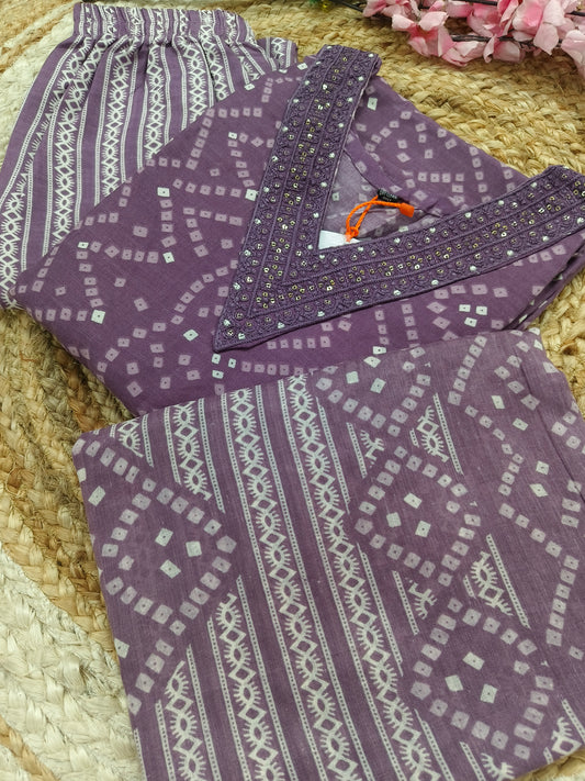 Levandra Cotton sets with duppatta