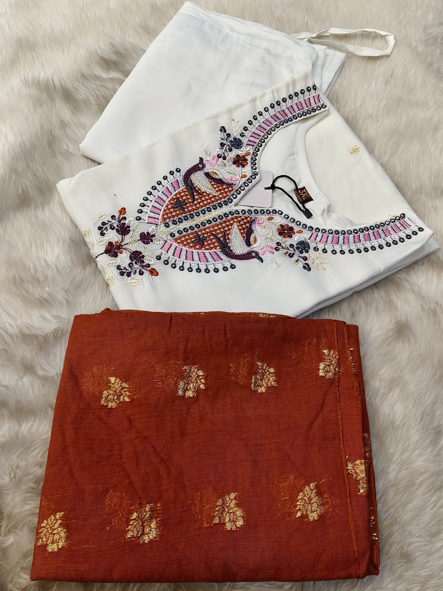White  Elegant designer suit