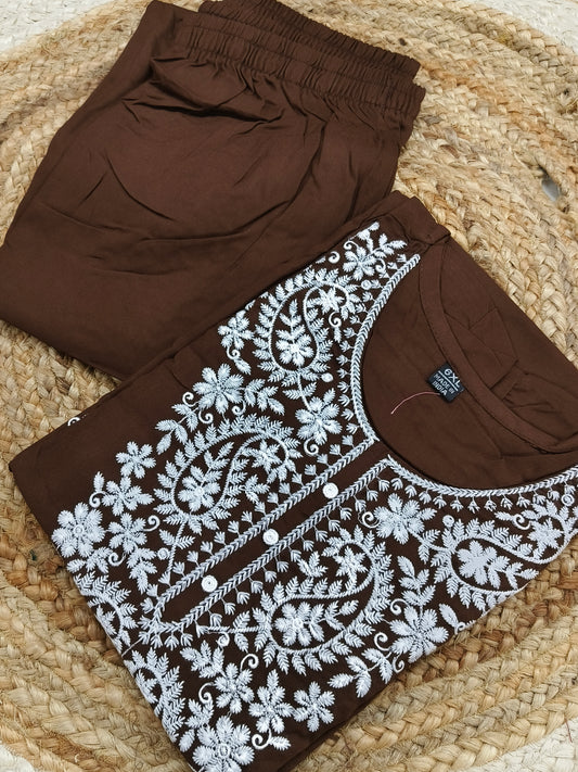 Brown Elegant Cord set
