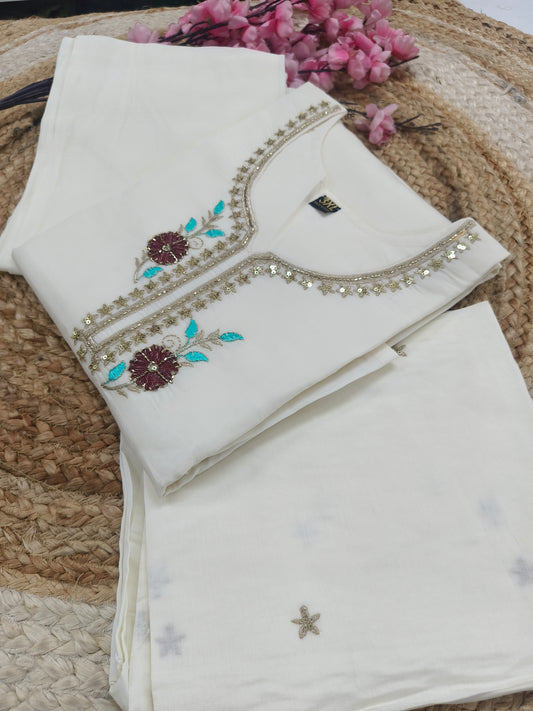 White  Elegant designer suit