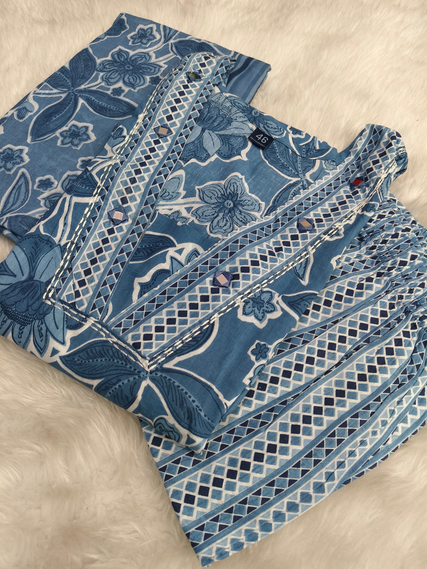 Blue  cotton sets