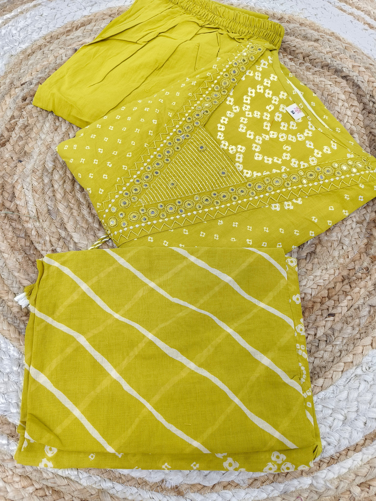 Yellow Pure cotton suits