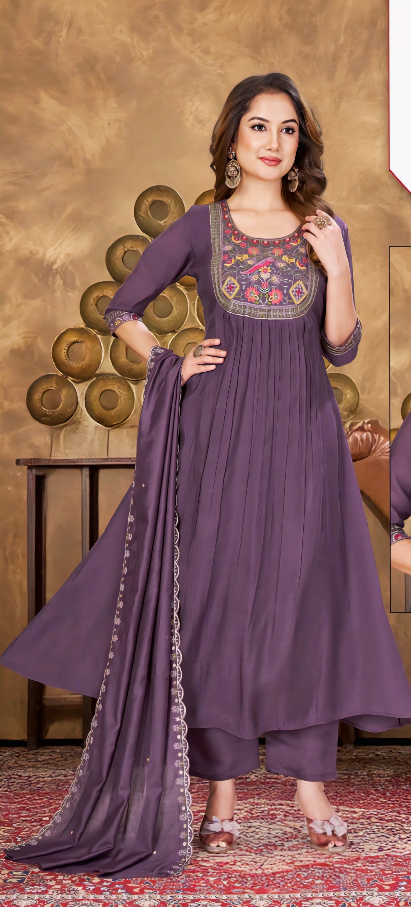 Purple Eelgent designer suits