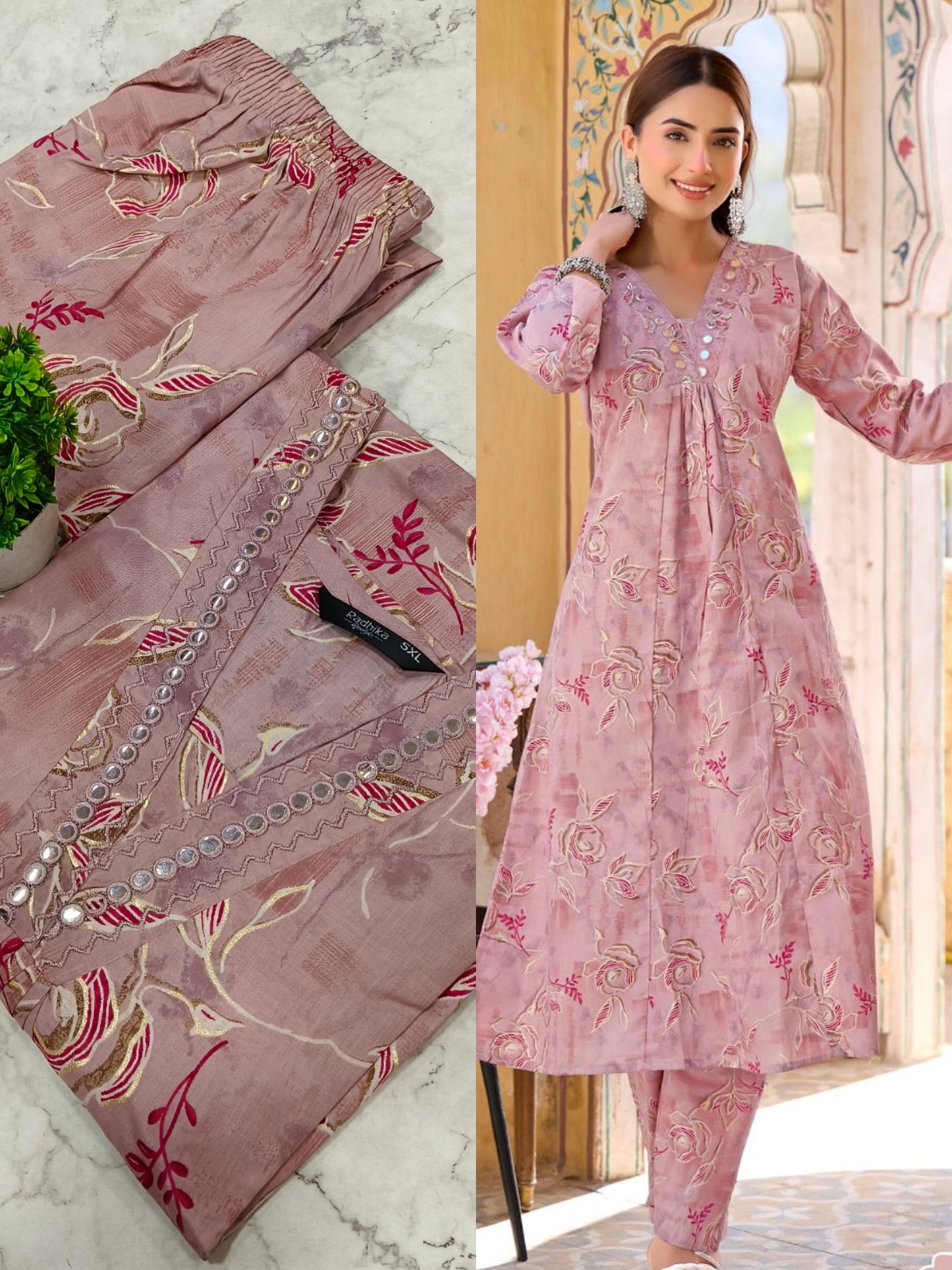 Light pink Cotton Cord sets