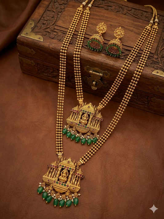Beautiful Temple jewellery set