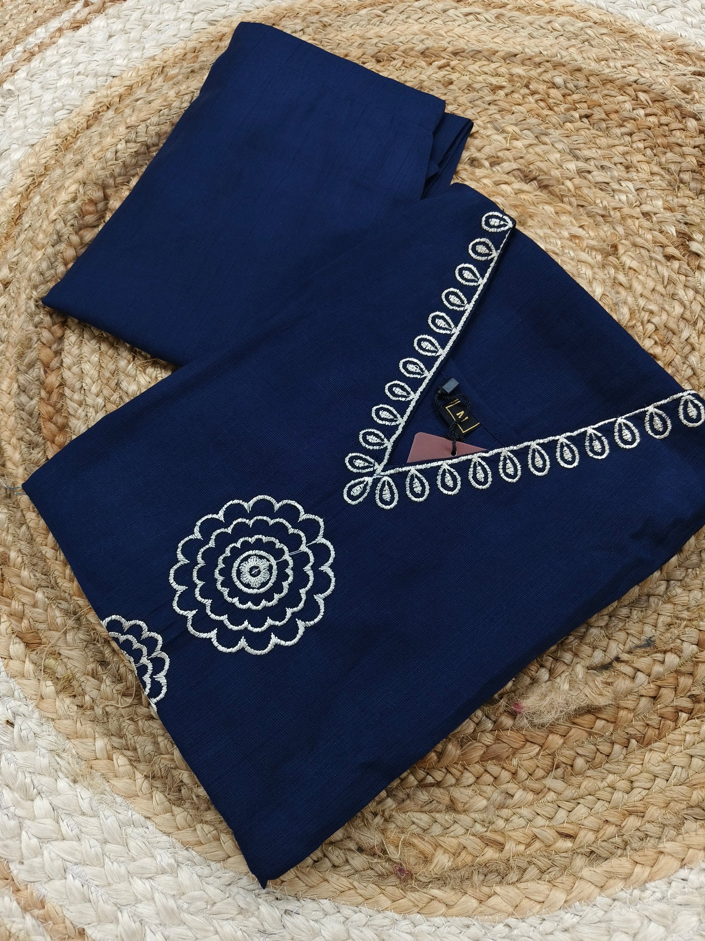 Blue  Elegant cotton cord sets
