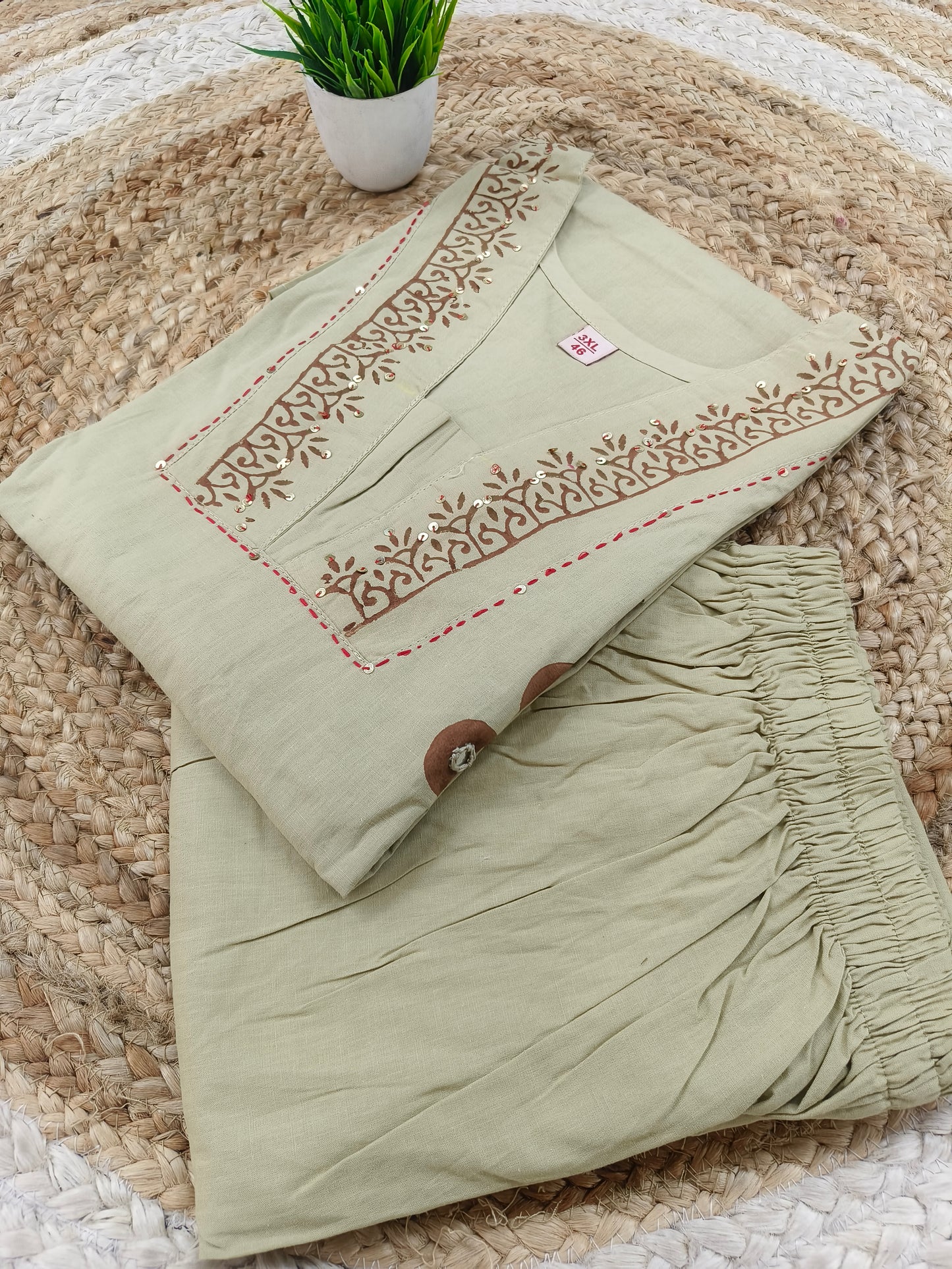 Cream  Premium  Co-Ord Set