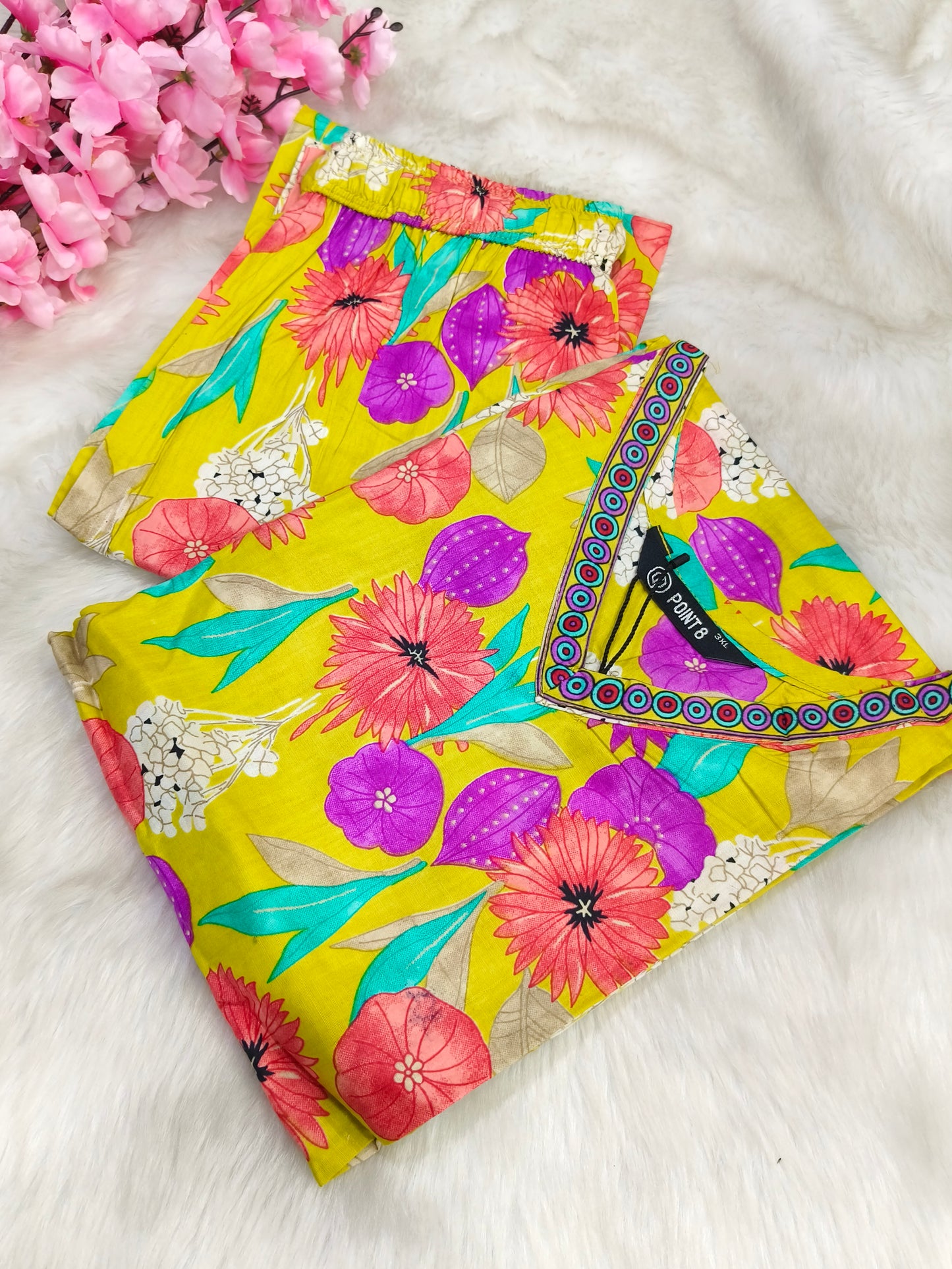 Yellow Cotton Cord sets