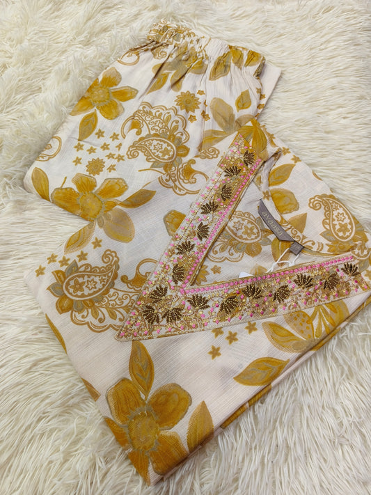 Cream Designer cord set