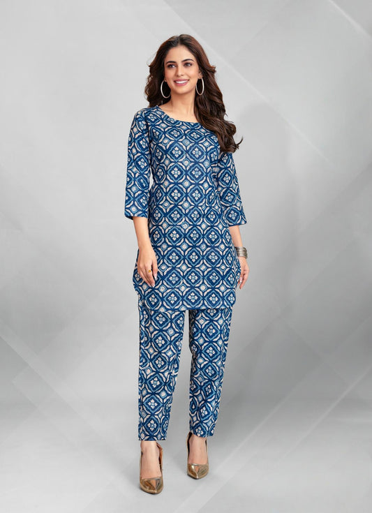 Blue Cotton Cord sets