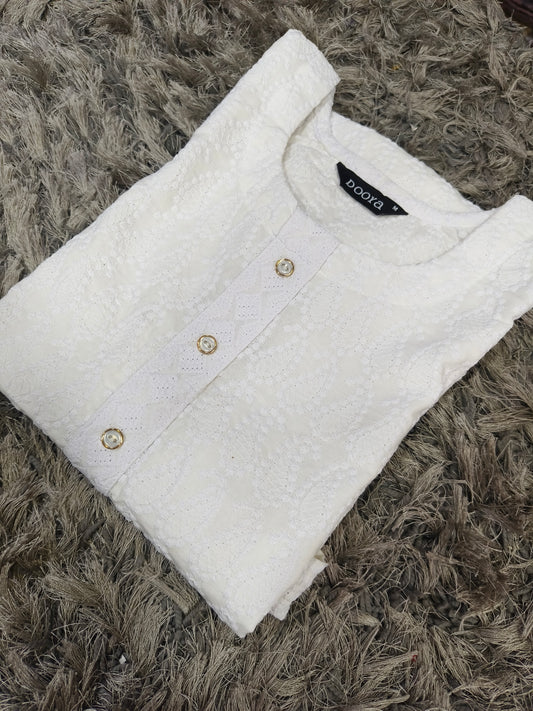 White kurti