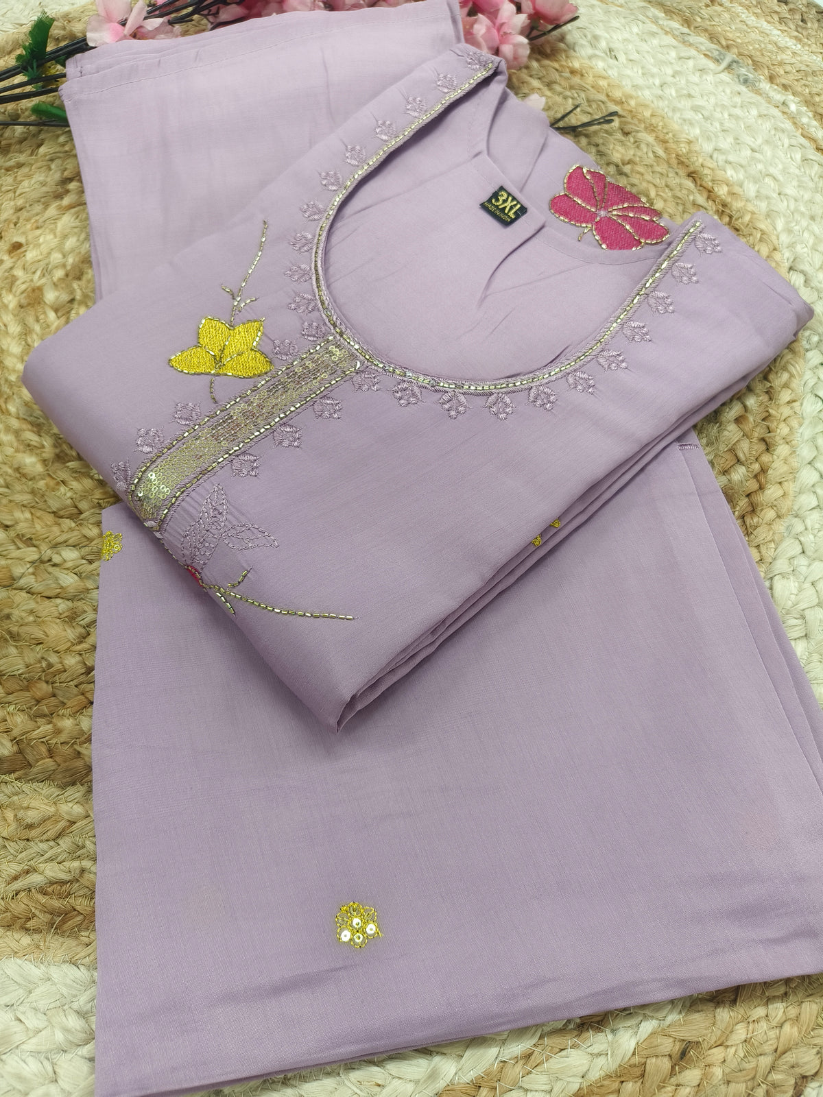 Light lavender  Elegant designer suit
