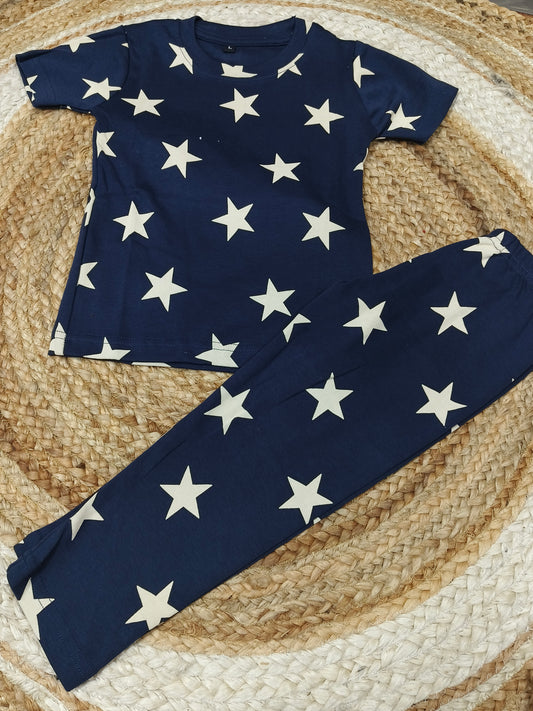 Navy Blue Kids Cord Set