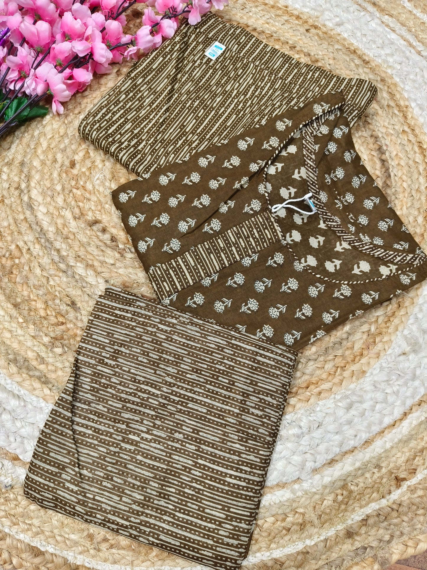 Chiku Pure Cotton sets with duppata