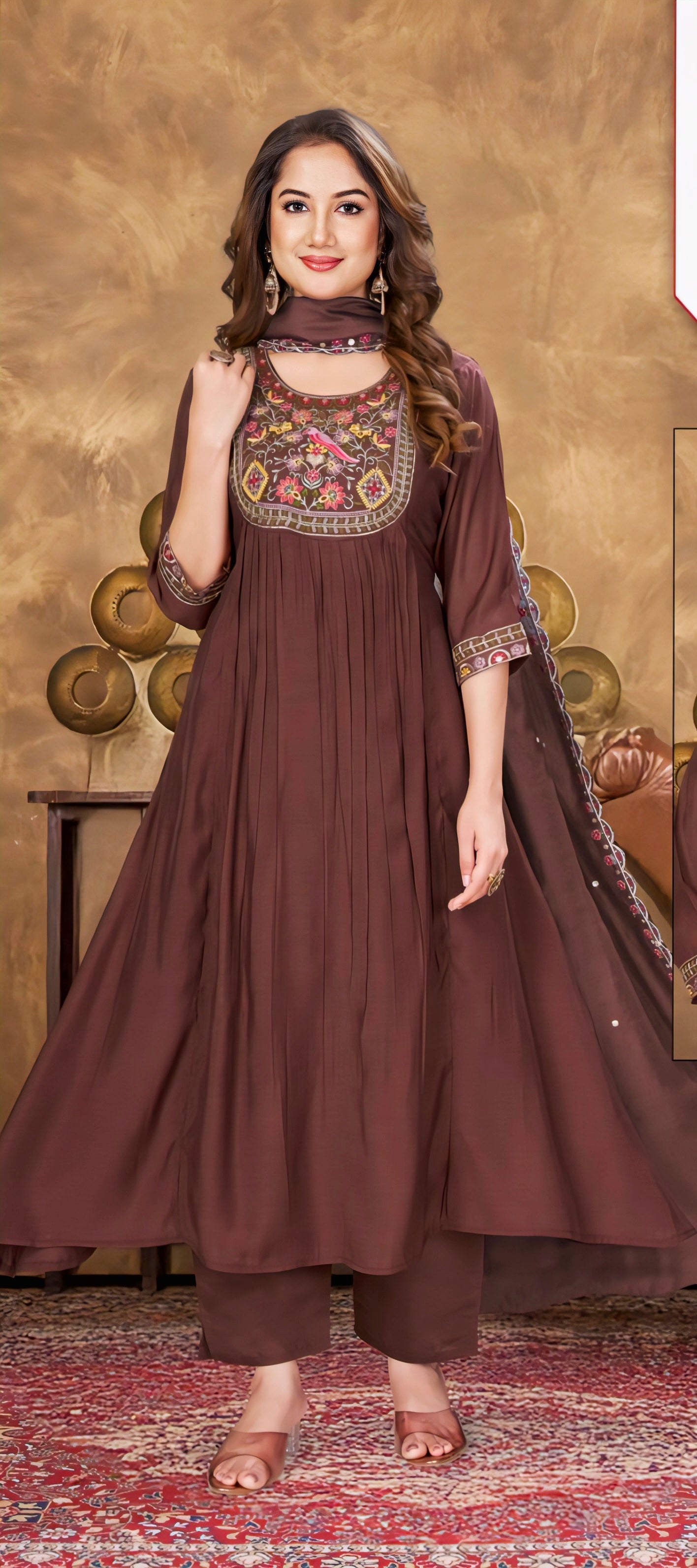 Brown Eelgent designer suits