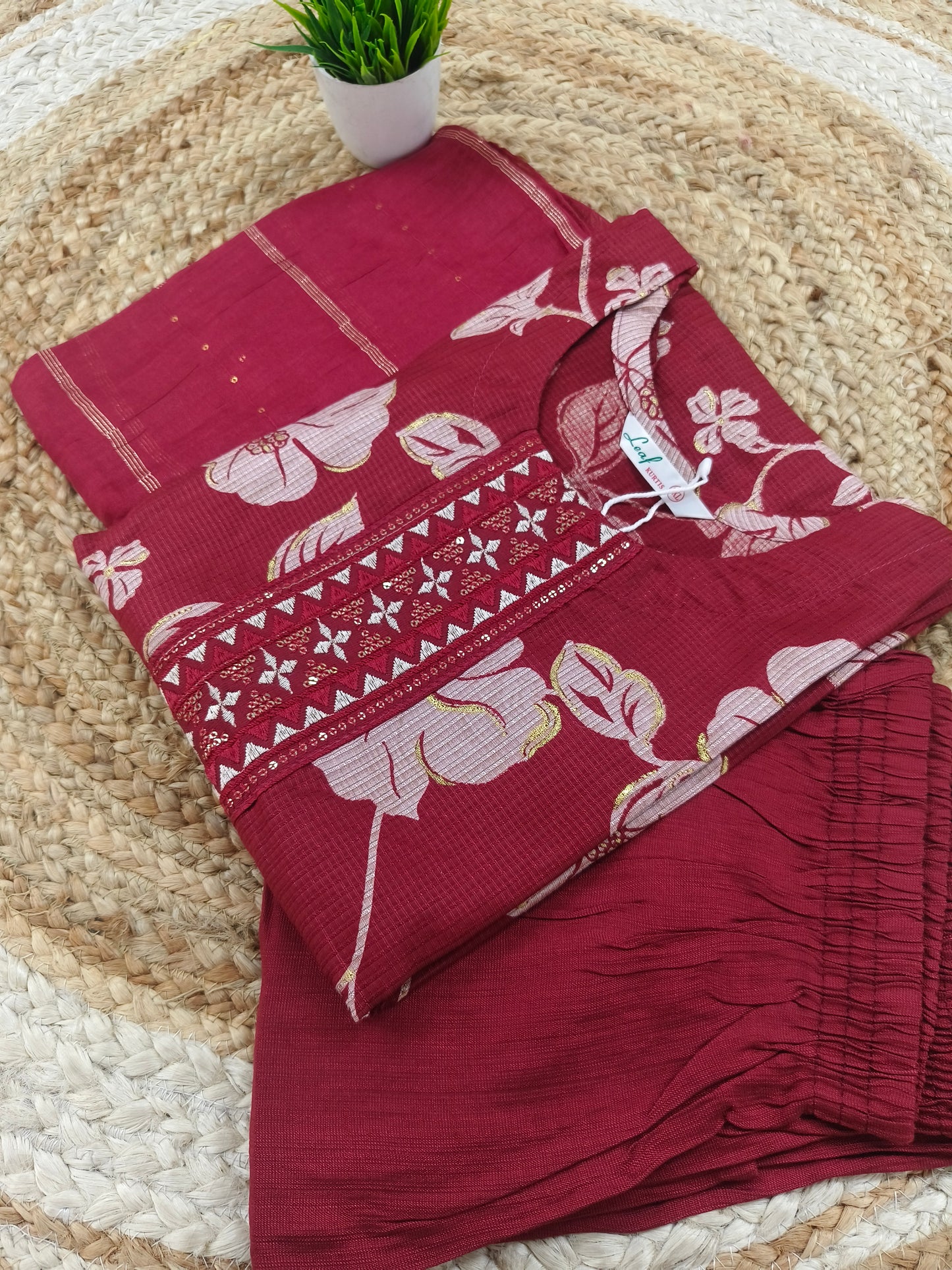 Maroon Elegant designer suit