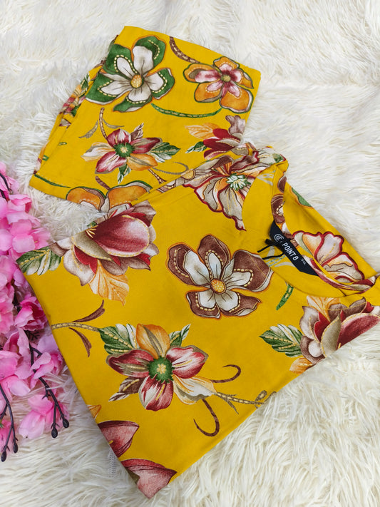 Yellow korean style cord set