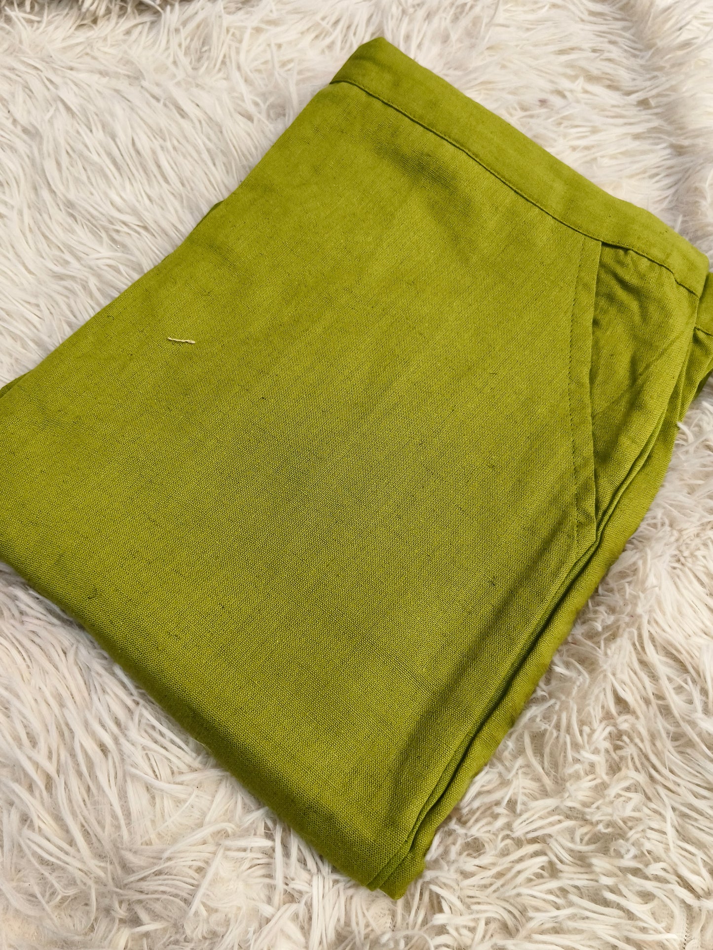 Green Cotton Pant