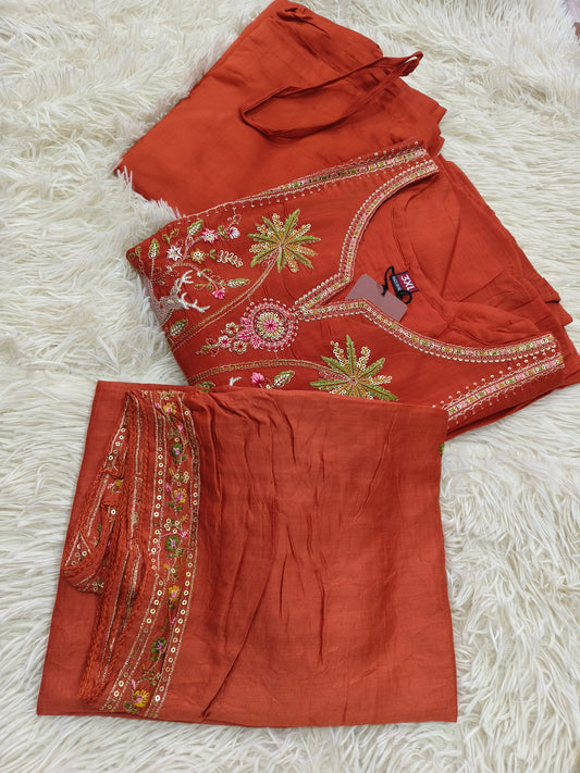 Rustic Orange Eelgent designer suits