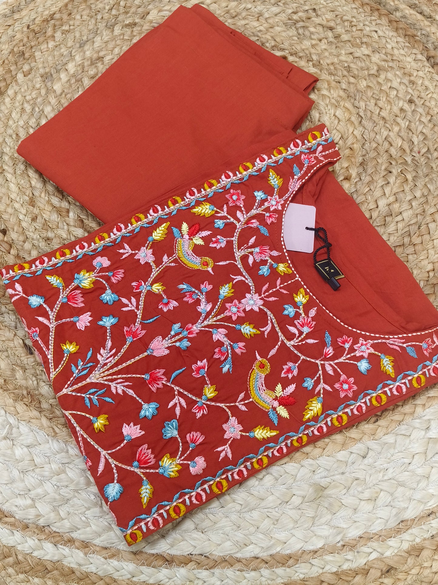 Orange cotton cord sets
