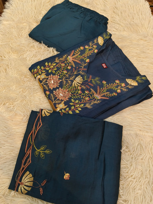 Peacock Blue Eelgent designer suits
